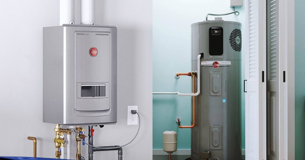 Conventional Water Heater or Tankless Water Heater